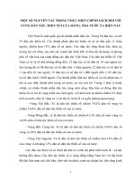 TIỂU LUẬN MỘT số NGUYÊN tắc TRONG THỰC HIỆN CHÍNH SÁCH đối với VÙNG dân tộc, MIỀN núi của ĐẢNG, NHÀ nước TA HIỆN NAY