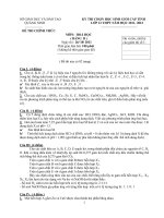 Đè thi HSG 2011 Quang Ninh