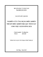 nghiên cứu ứng dụng điều khiển trượt điều khiển bộ lộc tích cực cho việc giảm sóng hài