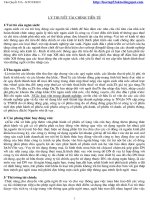 Câu hỏi môn tài chính tiền tệ