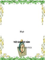 Đồng hồ cho hoat đông nhóm