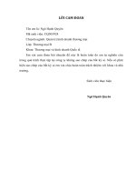 công tác bảo đảm vật tư cho hoạt động sản xuất tại công ty cổ phần công nghiệp và tàu thủy huyền trang