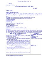 GIÁO ÁN VĂN 7 - KỲ I (CKTKN)