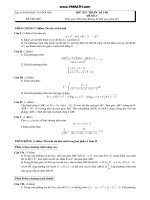 Đề thi thử ĐH Toán số 2_Tạp chí Toán học - Tuổi trẻ