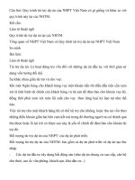 Quy trình tài trợ dự án của NHPT việt nam có gì giống và khác so với quy trình này tại các NHTM