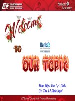 Báo cáo rủi ro về tín dụng và lãi suất của ngân hàng thương mại cổ phần