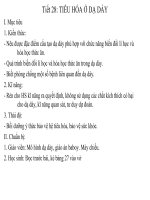 tiết 28: tiêu hóa ở dạ dày