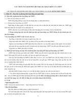 CÁC NHÂN tố ẢNH HƯỞNG đến HIỆU QUẢ HOẠT ĐỘNG của NHPT