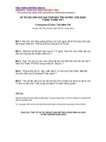 MỚI MỚI !! ĐỀ TOÁN MÁY TÍNH VÀ ỨNG DỤNG