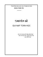 Quy nạp toán học