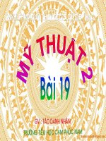 My thuat 2 Bai 19  Ve tranh san truong em gio ra choi.ppt