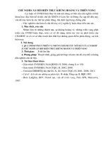 BG CHỦ NGHĨA xã hội HIỆN THỰC KHỦNG HOẢNG và TRIỂN VỌNG