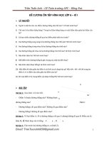 DE CUONG HINH HOC 6 HOC KI 1