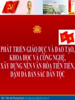 Bài 5. Phát triển văn hóa