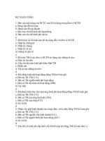 Bài tập kế toán công 100 câu trắc nghiệm kế toán công