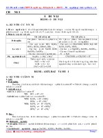 Chuyên đề Sự điện li - Thầy Đức Anh