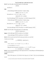 Tìm số theo điều kiện cho trước