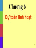 slike bài giảng kế toán quản trị chương 6 dự toán linh hoạt