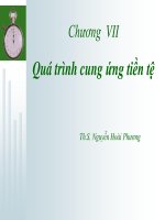 slike môn tài chính tiền tệ cô phương chương 7 quá trình cung ứng tiền tệ