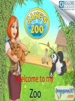 bai giang dong vat cho mam non