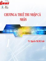 Chương 6 thuế thu nhập cá nhân