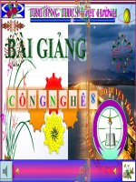 CONG NGHE 8 Tiết 10 Bản vẽ lắp thao giảng