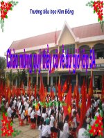 Phòng tránh tai nạ giao thông lop 5