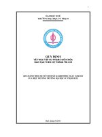 quy chế thực tập sư phạm - đhsp huế