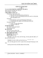 bài 7: bất phương trình bậc hai (tiết 1)