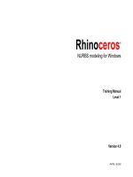 Giáo trình Rhino phần 1