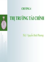 slike môn tài chính tiền tệ cô phương chương 4 thị trƣờng tài chính