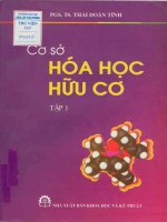Cơ sở Hóa học hữu cơ Tập 1_Phần 1