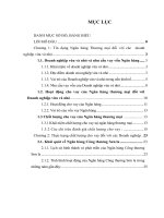 nâng cao chất lượng cho vay đối với doanh nghiệp vừa và nhỏ tại ngân hàng công thương sơn la