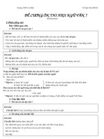 ĐỀ CƯƠNG ÔN TẬP NGỮ VĂN 7 Học Kì II