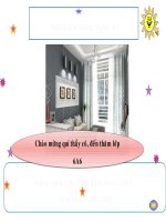 trang trí nhà ở bằng một số đồ vật