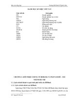 báo cáo tổng hợp thực trạng cho vay doanh nghiệp vừa và nhỏ tại hdbank ngân hàng thương mại cổ phần phát triển tp.hcm phòng giao dịch nam đô chi nhánh hà nội