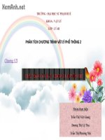 chất khí và chất lỏng