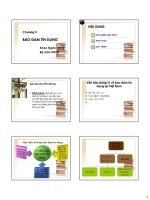 Bài giảng bảo đảm tín dụng