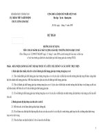 Dự thảo hướng dẫn thực hiện KĐCL