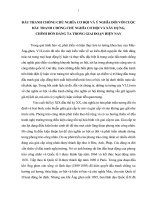 TIỂU LUẬN  đấu TRANH CHỐNG CHỦ NGHĨA cơ hội và ý NGHĨA đối với CUỘC đấu TRANH CHỐNG CHỦ NGHĨA cơ hội và xây DỰNG ĐẢNG TA TRONG GIAI đoạn HIỆN NAY