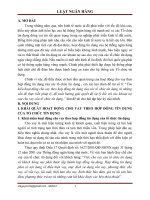 hoạt động cho vay theo hợp đồng tín dụng của các tổ chức tín dụng và những vấn đề thực tiễn pháp lý - hướng giải quyết các khoản nợ sau cho vay