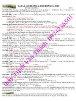 de thi của BGD  chuơng dao động