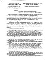 Hướng dẫn tổ chức thi internet môn toán 2011-2012