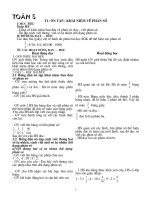 Giao an Toan 5 ca nam