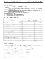 Kiem tra 1 tiet co ma tran