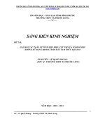 Tính đơn điều của hàm số