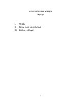 SKKN sử dụng bài tập ô chử   trong dạy học sinh học