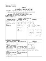 giao an toan 7 chuan kien thuc ki nang