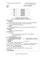 Giáo án tin quyển 1 từ tuần 1 đến tuần 14