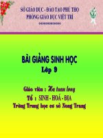 Anh huong lan nhau giua cac sinh vat